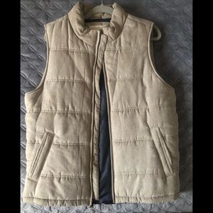 Tan Suede Vest (M)